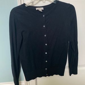 Loft black sweater size small.